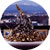 富士山　〜ぶじ、たかく、なる〜・2006・陶、クリスタルガラス、他・90×90×120cm 撮影：斎城卓、ベネッセコーポレーション東京本部社屋21Ｆ