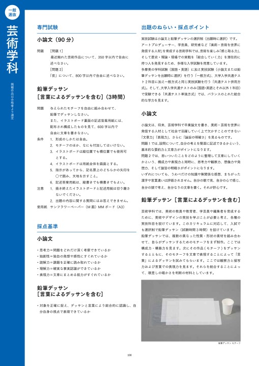 入試ガイド2021｜多摩美術大学