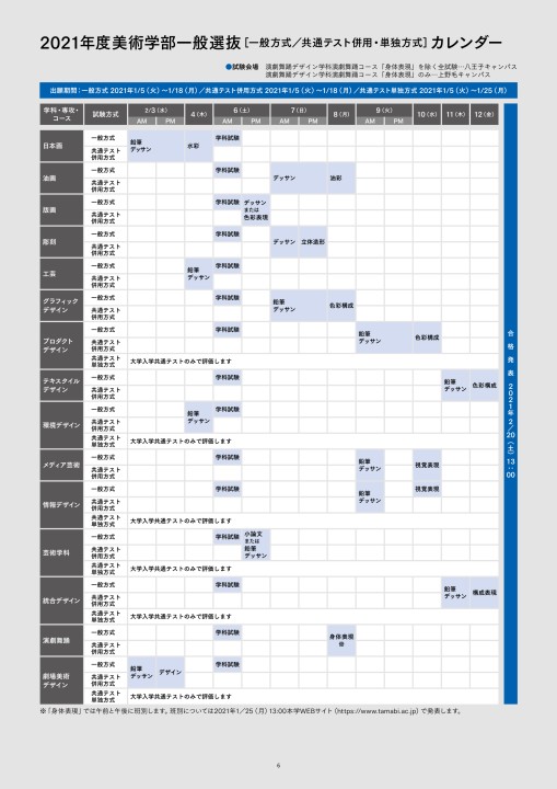 入試ガイド21 多摩美術大学 入試ガイド21 多摩美術大学