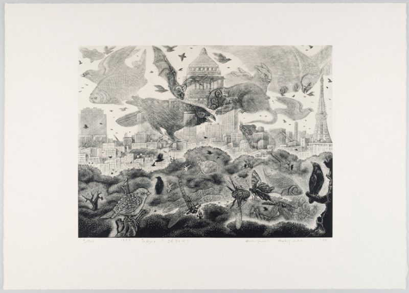 吹田文明と版画集『東京百景』展が世田谷美術館で開催中（12月6