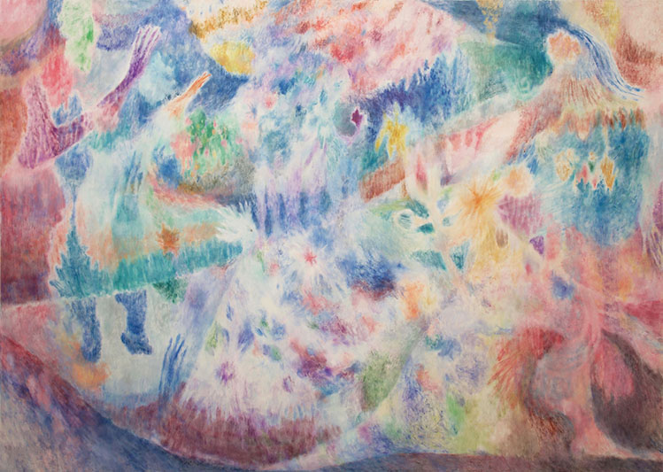 ま*ゆ様 じーっと見つめて　　絵画原画 ま*ゆ様 じーっと見つめて 絵画原画 Vintage original artworks by