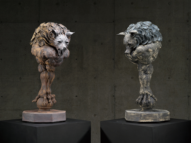 安藤 優 《心象・阿吽獣像》 | 多摩美術大学