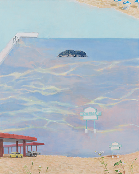 50%OFF 海沼 千瑛 多摩美術大学 | wall》 watery plane, 《scenic 絵画