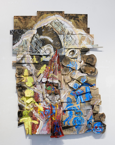 現代美術　兵庫の奇才、木村二朗「古代史より〜」１０号油彩 こんな凄い画家が埋もれてました。木村二朗 舞子の天才！奇才