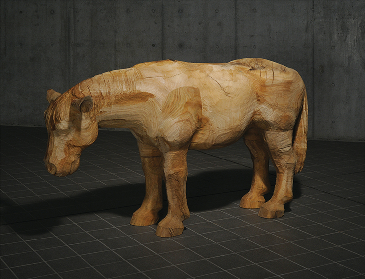 ★希少★ アフリカ美術【未開封】青山maturite アート 彫刻 オブジェ 馬 ☆希少☆ アフリカ美術【未開封】青山maturite アート 彫刻 オブジェ