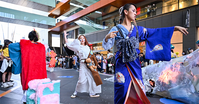 二子玉川ライズとの地域連携アートプロジェクト「タマリバーズ vol.12