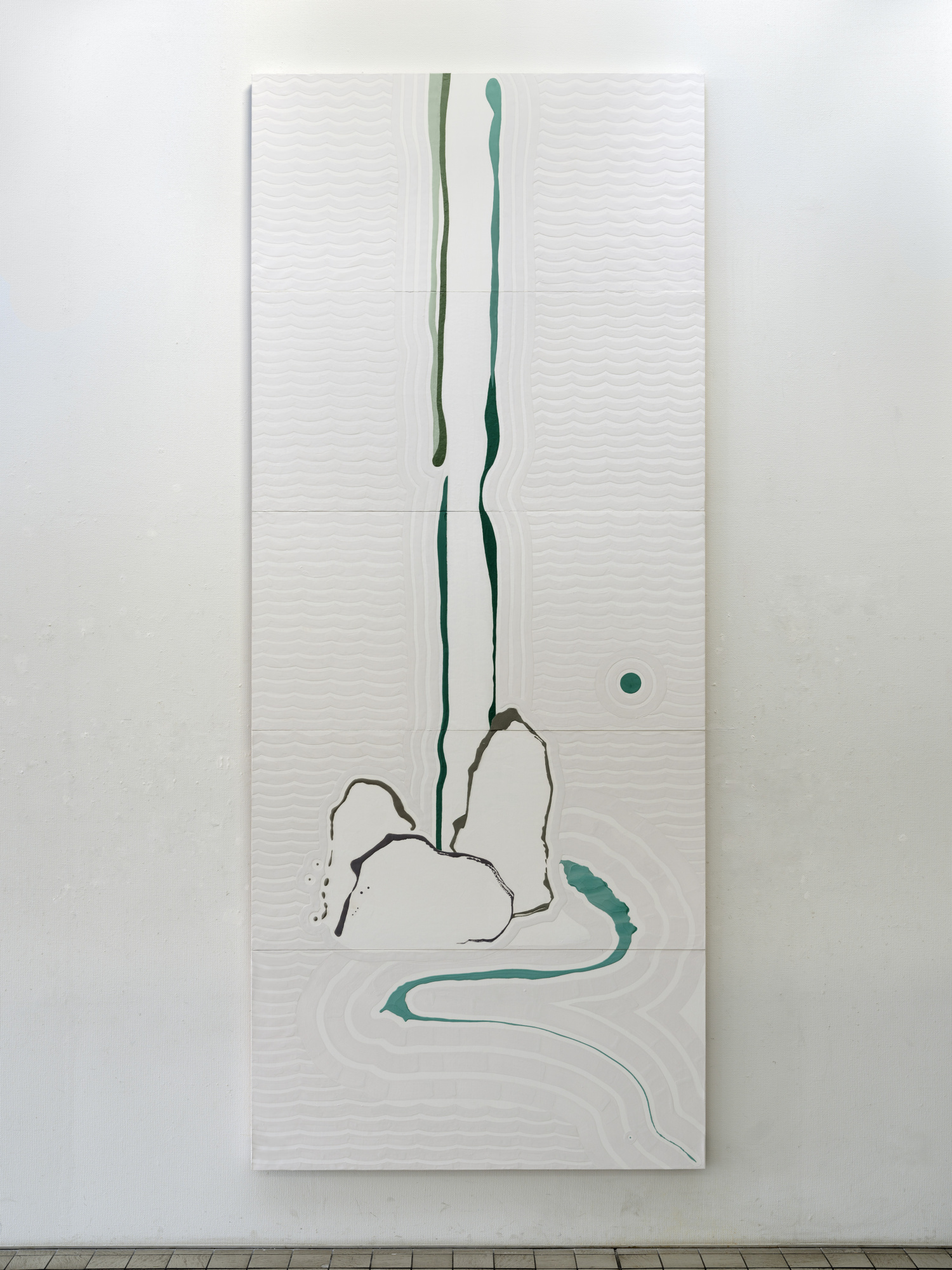 【真作】版画　技法不明　庭-気配-　繊細なタッチで描かれた抽象的な美　U79 真作】版画 技法不明 庭-気配- 繊細なタッチで描かれた抽象的