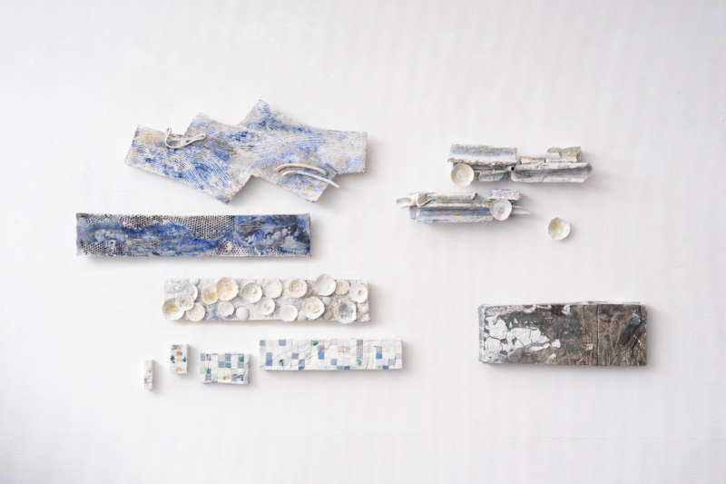 加藤秀夫、【小田原城と桜】、希少な額装用画集より、美品、新品額装付 g_works_2025_05_kougei_01_01-