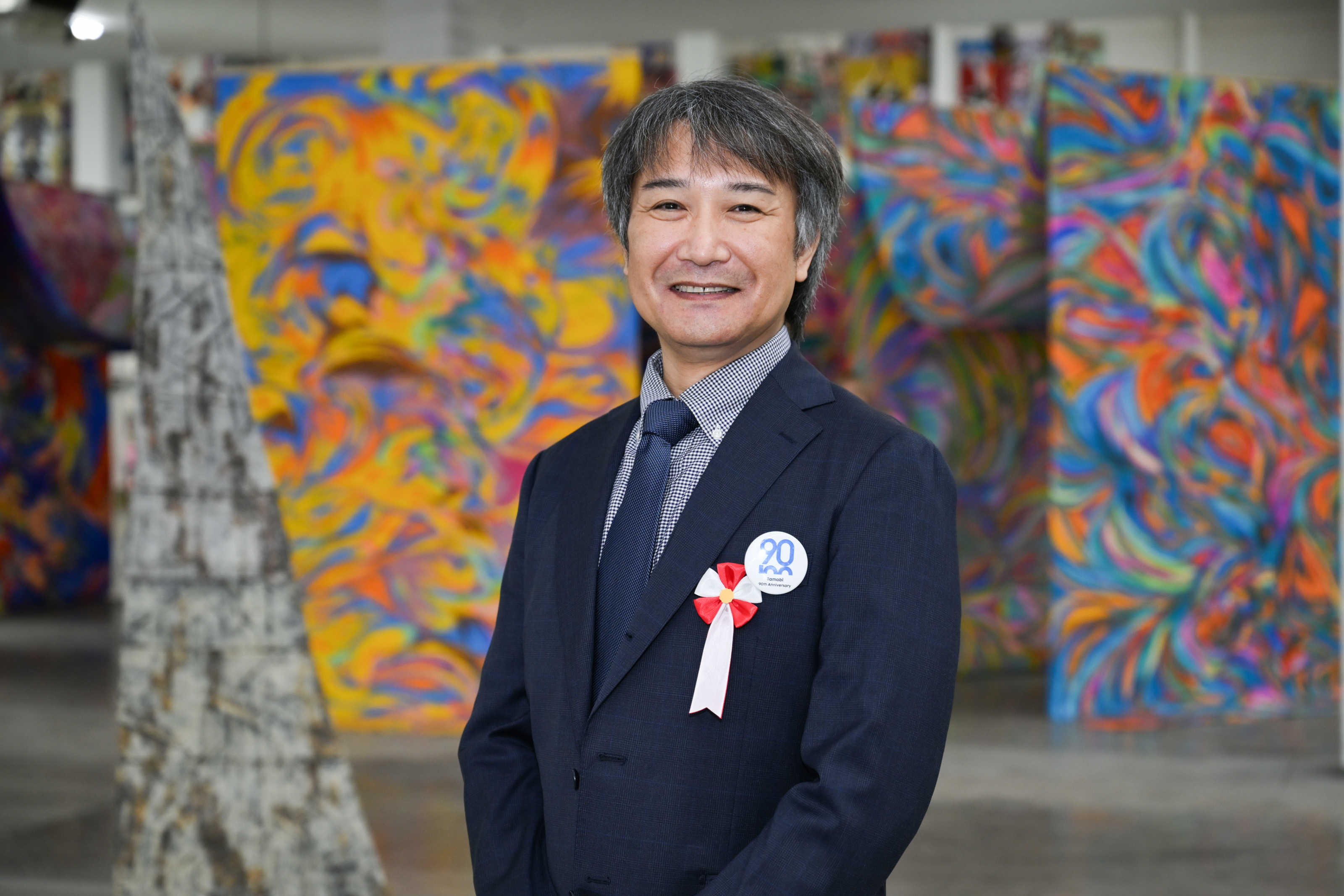 創立90周年記念事業】スーパーマーケットの跡地“BLUE CUBE”で開催され