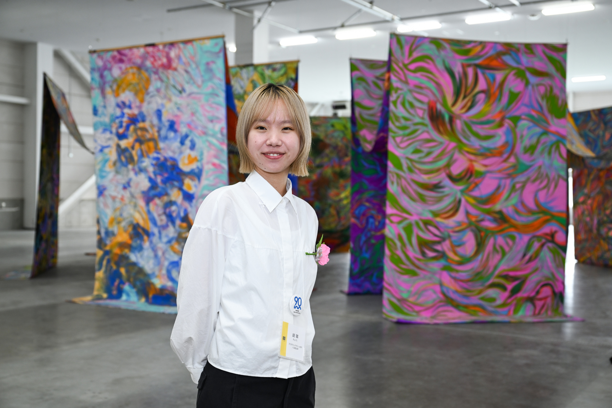 創立90周年記念事業】スーパーマーケットの跡地“BLUE CUBE”で開催され