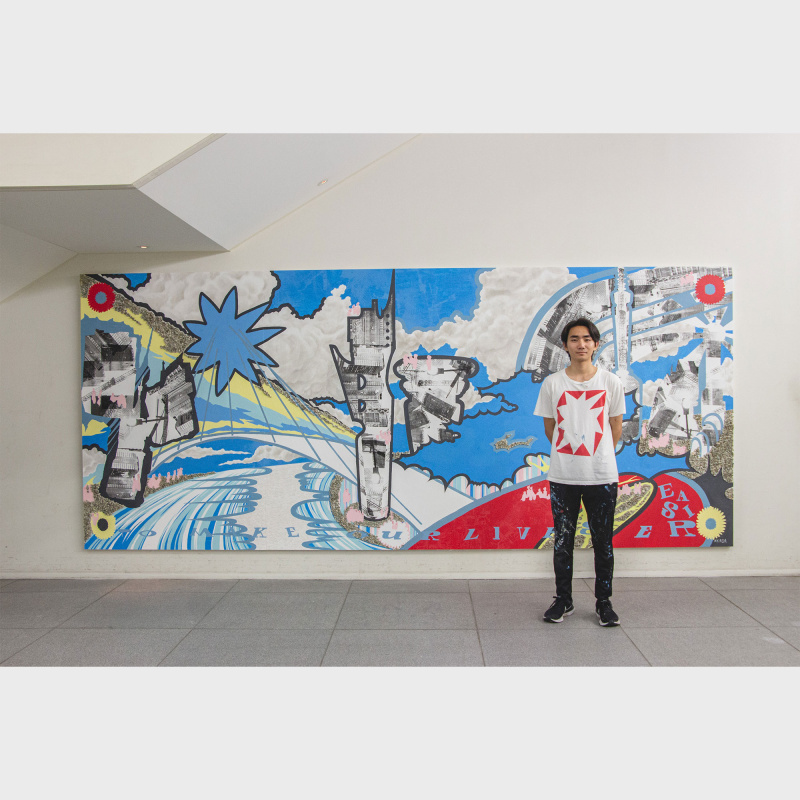 グラフィックデザイン4年生がルネサス エレクトロニクス社オフィスの