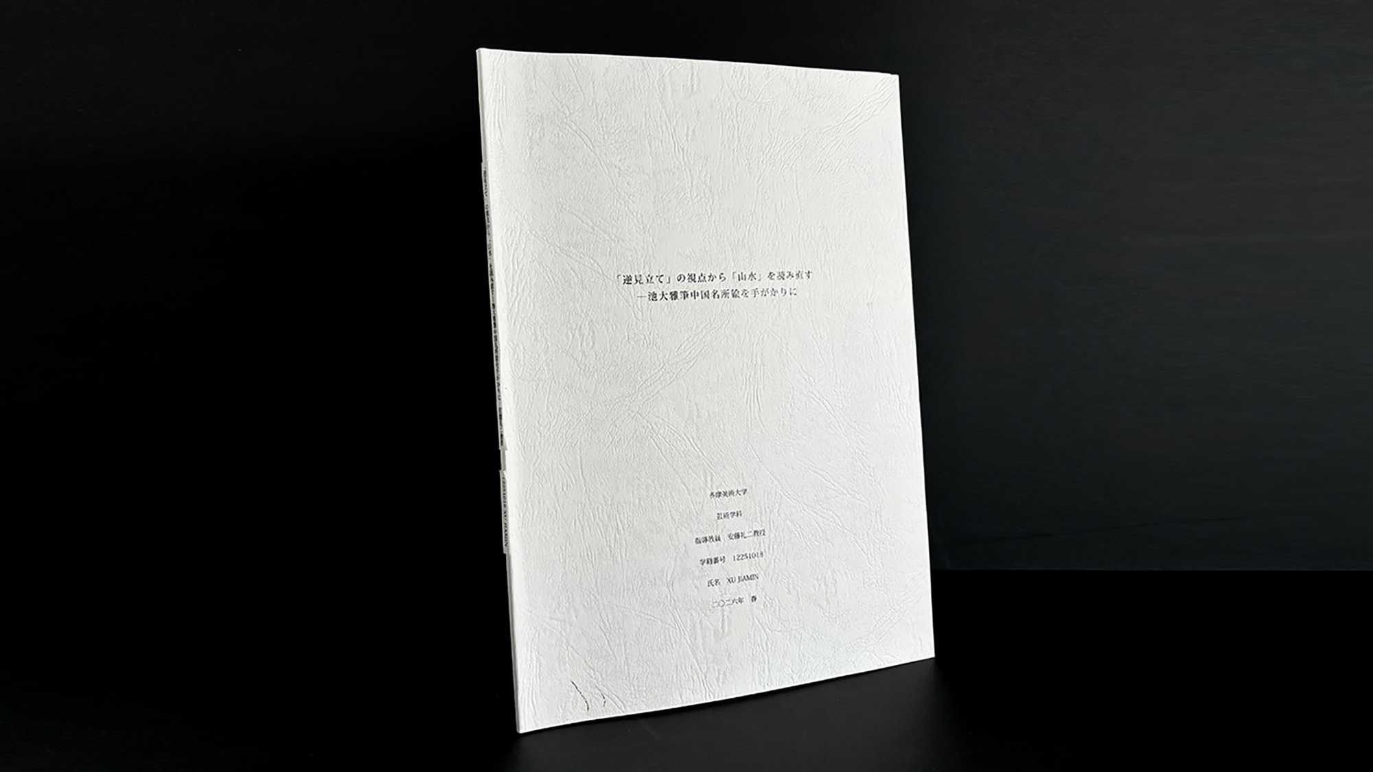 XU Jiamin 《「逆見立て」の視点から「山水」を読み直す―池大雅筆中国
